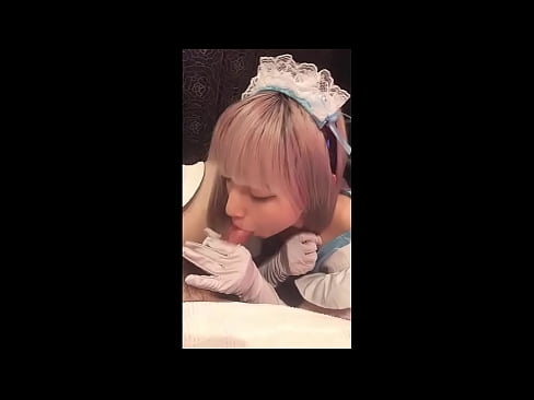 ❤️ Japon idol [mayuka], fransız hizmetçi kostümü, bölüm 1, oral seks ve losyon ile mastürbasyon ️❌ Porno videosu bizde ❌